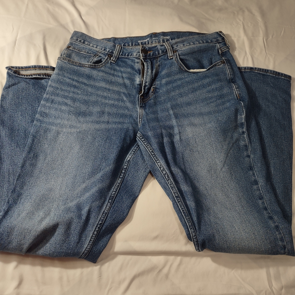 Old Navy Relaxed Fit Blue Jeans